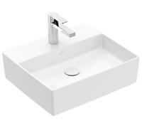 Villeroy & Boch Memento 2.0 Lavabo à poser, 500 x 420 mm, 1 trou pour robinet, sans trop-plein, poli, 4A075101, 4A075101, Colorazione: bianco-alpino