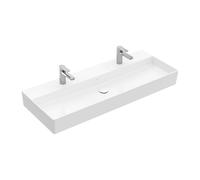Villeroy & Boch Memento 2.0 lavabo doppio, 4A22C1RW, Memento 2.0 stone white [Lavabi > Lavabi Doppi]