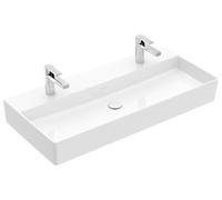 Villeroy & Boch Memento 2.0, lavabo mural, 1000 x 470 mm, sans trop-plein, non poli, 4A22A1R1, 4A22A1R1, Colorazione: Bianco Ceramicaplus