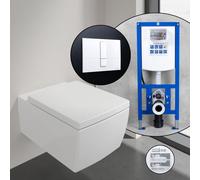 Villeroy & Boch Memento 2.0 SET completo WC sospeso con elemento incasso neeos,, 4633R0R1+16791WH#SET, Memento 2.0 bianco [WC > WC con Elementi Incasso]