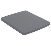 Villeroy & Boch Memento 2.0 Siège de WC, rectangulaire, QuickRelease, SoftClose, 378x452x43mm, 8M24S1I4, 8M24S1I4, Colorazione: Grafite, Ceramica Plus