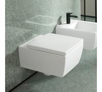 Villeroy & Boch Memento 2.0 WC sospeso, senza bordo, DirectFlush, 4633R0, Colorazione: Bianco Ceramicaplus - 4633R0R1