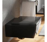 Villeroy & Boch Memento 2.0 WC a parete con DirectFlush, 4633R0R7, Memento 2.0 pure black [Ceramica da Bagno > WC]