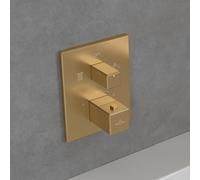 Villeroy & Boch Mettlach rubinetto per vasca e doccia da incasso con termostato oro TVS12600300076