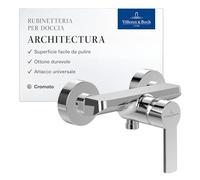 Villeroy & Boch Architectura miscelatore monocomando, TVS10300100061, Architectura cromo [Rubinetteria Bagno > Rubinetteria Vasca e Doccia]