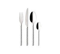 Villeroy & Boch Montauk Servizio di Posate per 6 Persone, 24 Pezzi, Acciaio