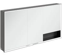 Villeroy & Boch My View+ armadietto 75x16.8x140 cm con specchio nero-grafite B48114VR
