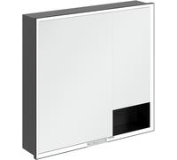 Villeroy & Boch My View+ armadietto 80x16.8x75 cm con specchio nero B48280VL