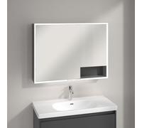 Villeroy & Boch Armadietto a specchio My View+ A48110VR 2 ante 100x16,8x75 cm grafite