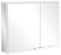 Villeroy & Boch My View Now Armoire de toilette apparente, 2 portes, avec éclairage, avec variateur à détecteur, 1000x750x168mm, A4551000, A4551000