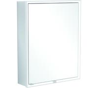 Villeroy & Boch My View Now armoire de toilette encastrée, 1 porte, charnières à droite, avec éclairage, avec interrupteur marche/arrêt, compatible Smart Home, 600x750x167,5mm, A4586R00, A4586R00
