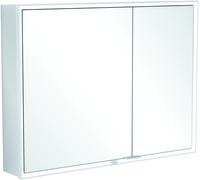 Villeroy & Boch My View Now armoire de toilette encastrée, 2 portes, avec éclairage, avec interrupteur marche/arrêt, compatible Smart Home, 1000x750x167,5mm, A4581000, A4581000