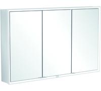 Villeroy & Boch My View Now armoire de toilette encastrée, 3 portes, avec éclairage, avec interrupteur marche/arrêt, compatible Smart Home, 1200x750x167,5mm, A4581200, A4581200