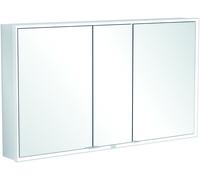 Villeroy & Boch My View Now armoire de toilette encastrée, 3 portes, avec éclairage, avec interrupteur marche/arrêt, compatible Smart Home, 1300x750x167,5mm, A4581300, A4581300