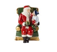 Villeroy & Boch Natale Giocattoli Santa Su Poltrona Con Carillon We Wish You A