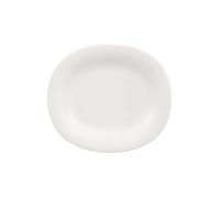 Villeroy & Boch New Cottage Basic Piatto Desenza Ovale, Premium Porcellana, 23 x 19 x 7 cm
