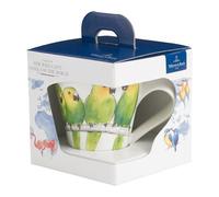 Villeroy & Boch New Wave Caffè Animali Del Mondo Becher Braunwangensittich