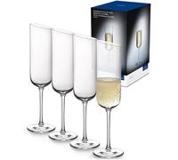 Villeroy & Boch, NewMoon, set 4 Flute per Spumante, Cristallo-Vetro