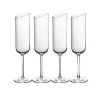 Villeroy & Boch, NewMoon, set 4 Flute per Spumante, Cristallo-Vetro