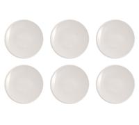 Villeroy & Boch NewMoon Piatto Da Colazione D. 24Cm Set Di 6 Bianco Porcellana