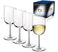 VILLEROY & BOCH - NewMoon Set 4 Pezzi Calice Vino Bianco 300ml Cristallo