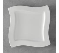 VILLEROY & BOCH - NewWave Set 4 Pezzi Piatto Piano 27x27cm Porcellana