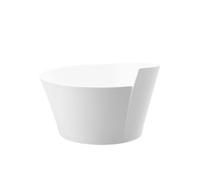 Villeroy & Boch NewWave Zuppiera Piccola, Ciotolina per Terrine, Soufflé e Zuppe, Ovale, per Lavastoviglie e Microonde Porcellana Premium, Bianco, 300 ml
