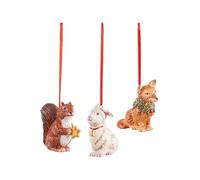 Villeroy & Boch Retrò Decorazioni Animali Selvatici Ciondolo 6 CM Set 3-tlg