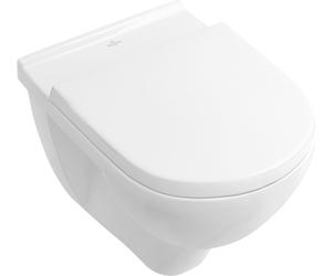 Villeroy & Boch O.Novo combi-pack set con copriwater sospeso bianco 5660H101