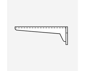 Villeroy & Boch O.novo consolle per lavello, 92230700, O.novo [Lavabi > Accessori Lavabo]