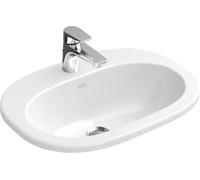 Villeroy & Boch O.Novo lavabo 56x40.5 cm ovale da incasso bianco 416157R1