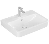 Lavabo Sospeso Villeroy en Boch O.novo 1 foro, Con troppopieno, Non rettificato 600mm Bianco Alpino