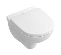 Villeroy & Boch O.novo WC a parete Compact con sedile WC, versione corta, 5688HRR1, Compact O.novo bianco [Ceramica da Bagno > WC]