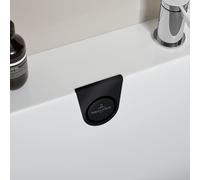 Villeroy & Boch Oberon 2.1 copertura set scarico e troppopieno, U90955033, Oberon 2.1 black opaco [Rubinetteria Bagno > Sistemi di Scarico]