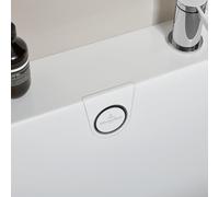 Villeroy & Boch Oberon 2.1 copertura set scarico e troppopieno, U909550RW, Oberon 2.1 stone white [Rubinetteria Bagno > Sistemi di Scarico]