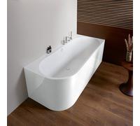 Villeroy & Boch Oberon 2.1 vasca da bagno ad angolo, con pannello laterale, UBQ180OBN9CR00VD01, Oberon 2.1 bianco [Vasche da Bagno > Vasche da Bagno ad Angolo]