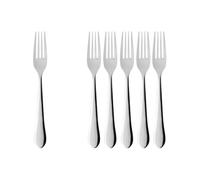 Villeroy & Boch Oscar - Set di 6 forchette da tavola, 20 cm