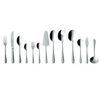 Villeroy & Boch - Oscar Set di Posate 68 Pz. 68 Pezzi Argento,Platino, Lavabile in Lavastoviglie, 12 Persone, Forchette, Coltelli, Cucchiaio, Acciaio Inossidabile