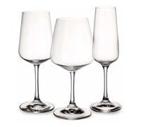 Villeroy & Boch Ovid Set di Calici, Cristallo, Trasparente, 12 Pezzi