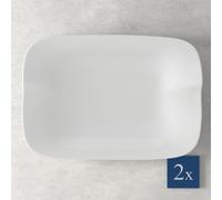 VILLEROY & BOCH Pasta Passion Piatto Lasagne Set 2 Pezzi 32x22cm Porcellana