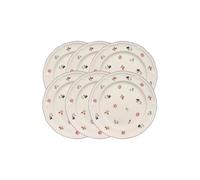 Villeroy & Boch Petite Fleur - Piatto piano in porcellana, 29,20 x 29,20 x 8,5 cm, 6 unità