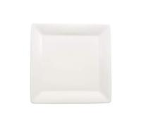Villeroy & Boch Pi Carré Piatto da Colazione, 22X22 cm, Porcellana Premium, Bianco