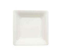 Villeroy & Boch Pi Carré Piatto Fondo, 22X22 cm, Porcellana Premium, Bianco
