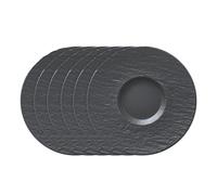 Villeroy & Boch - Piattino per tazza da caffè 6 pezzi Manufacture Rock blanc Piatti e stoviglie 1 pieces unisex