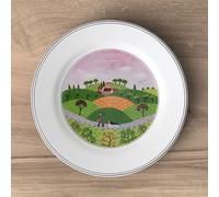 Villeroy & Boch - Design Naif Piatto da Dessert/Colazione Variopinto, Lavabile in Lavastoviglie, Adatto per Microonde, Piatto Ceramica, Stoviglie, Porcellana Premium