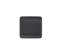 VILLEROY & BOCH Piatto piano quadrato Manufacture Rock 28x28 cm nero
