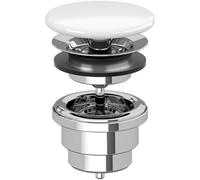 Villeroy & Boch Piletta non otturabile con coperchio in ceramica Bianco