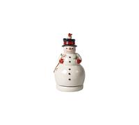 Villeroy & Boch, Nostalgic Melody, Pupazzo di Neve Rotante 15cm, Porcellana