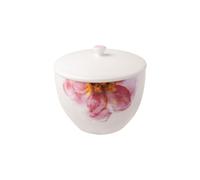 Villeroy & Boch - Rose Garden barattolo per tè con coperchio barattolo di porcellana bianco, capacità 700ml