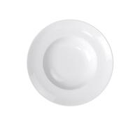 Villeroy & Boch Royal Piatto da Pasta, Lavabile in Lavastoviglie, Utilizzabile nel Microonde, Bianco, 30 cm